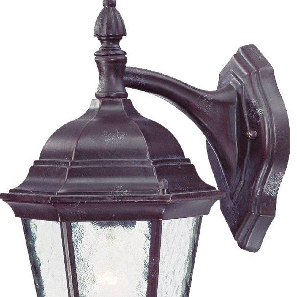 Light Brown Hanging Carousel Wall Light