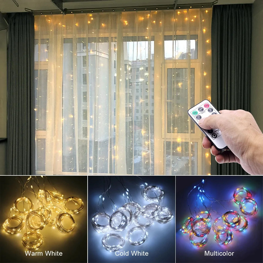 LED Curtain String Light
