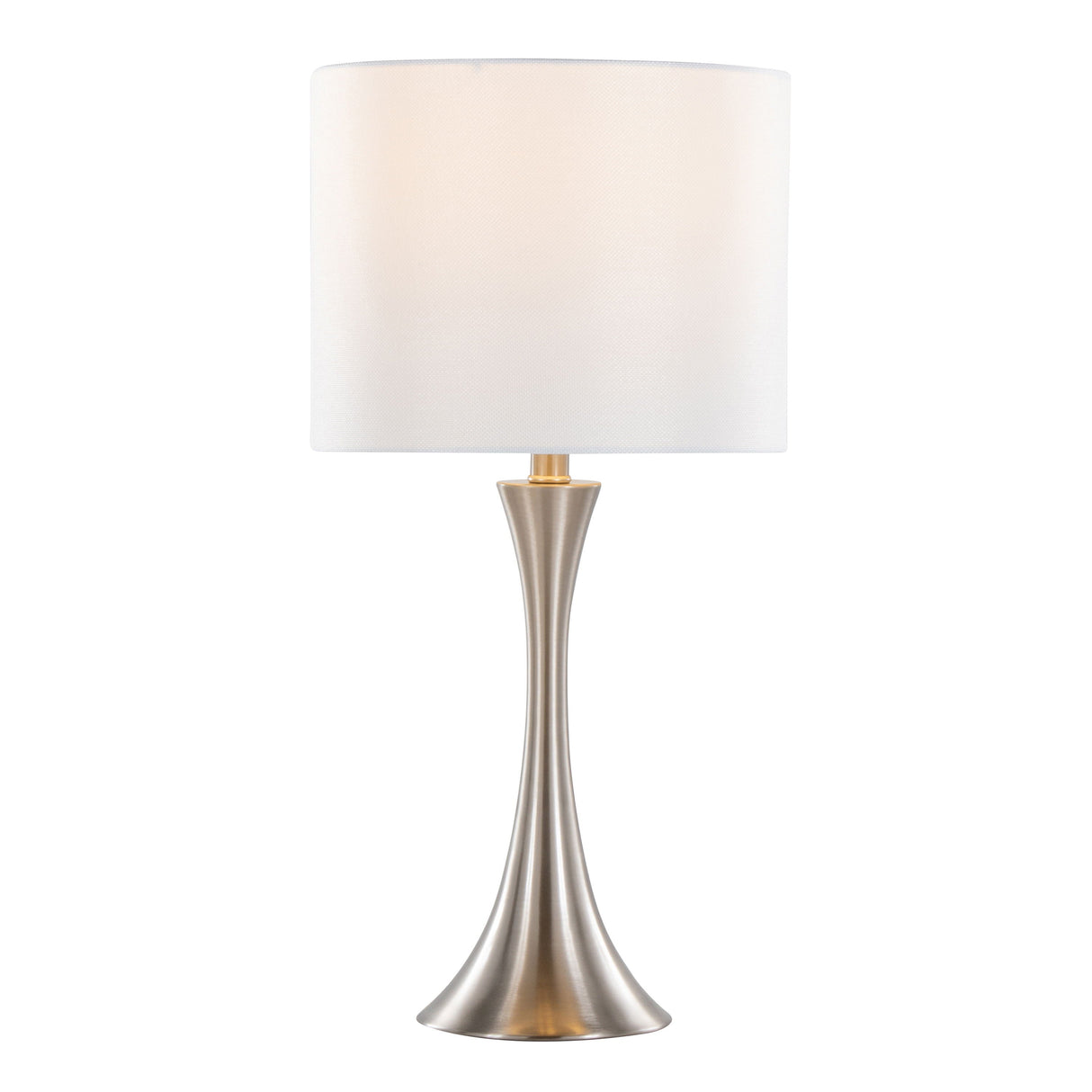 Lenuxe - Contemporary Semi Gloss Table Lamp (Set of 2) by Couch.com