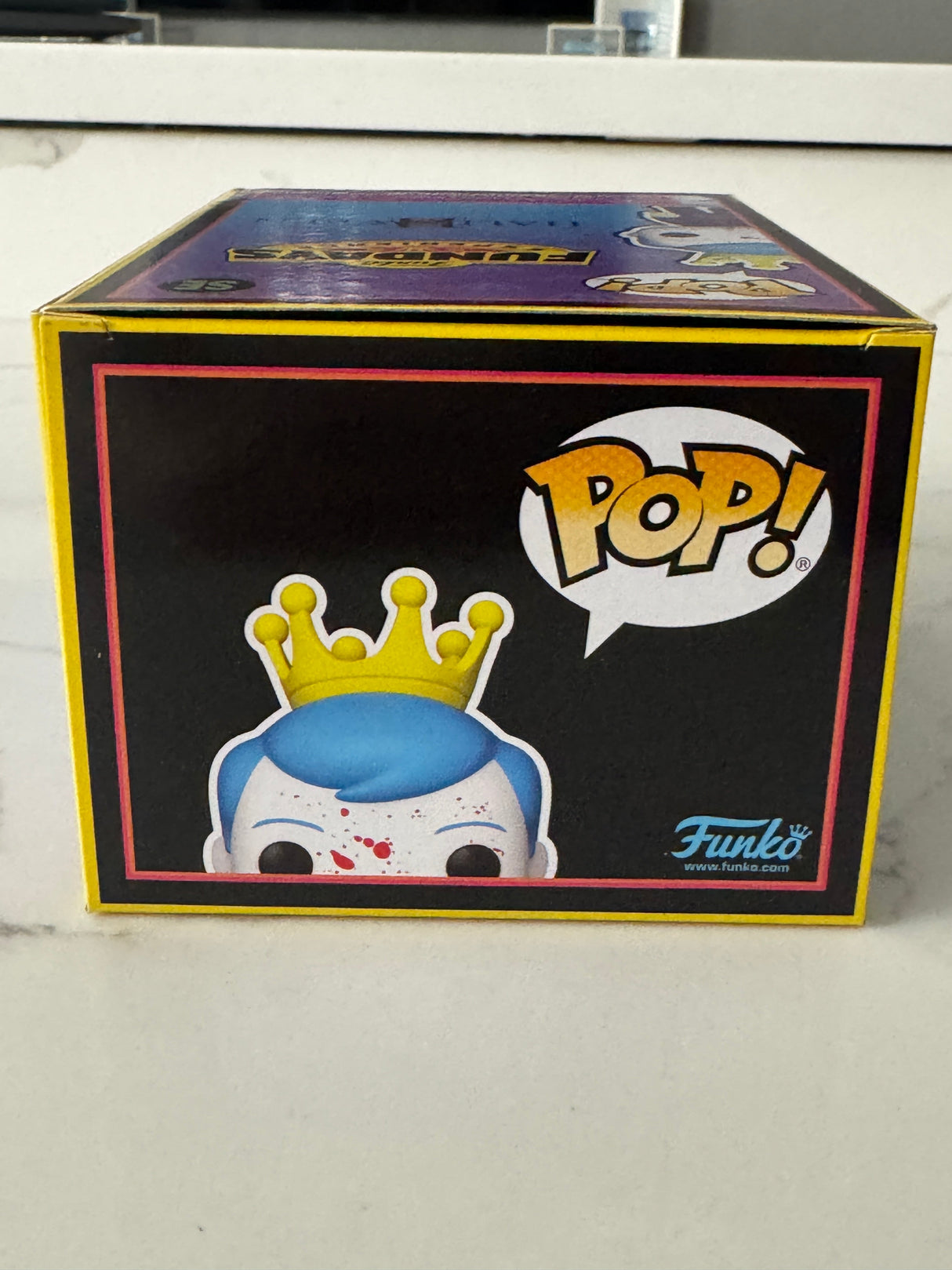 Funko Fundays Experience 2025: Pop! Originals HORROR Halloween Freddy Funko as Michael Myers (Blacklight) LE150