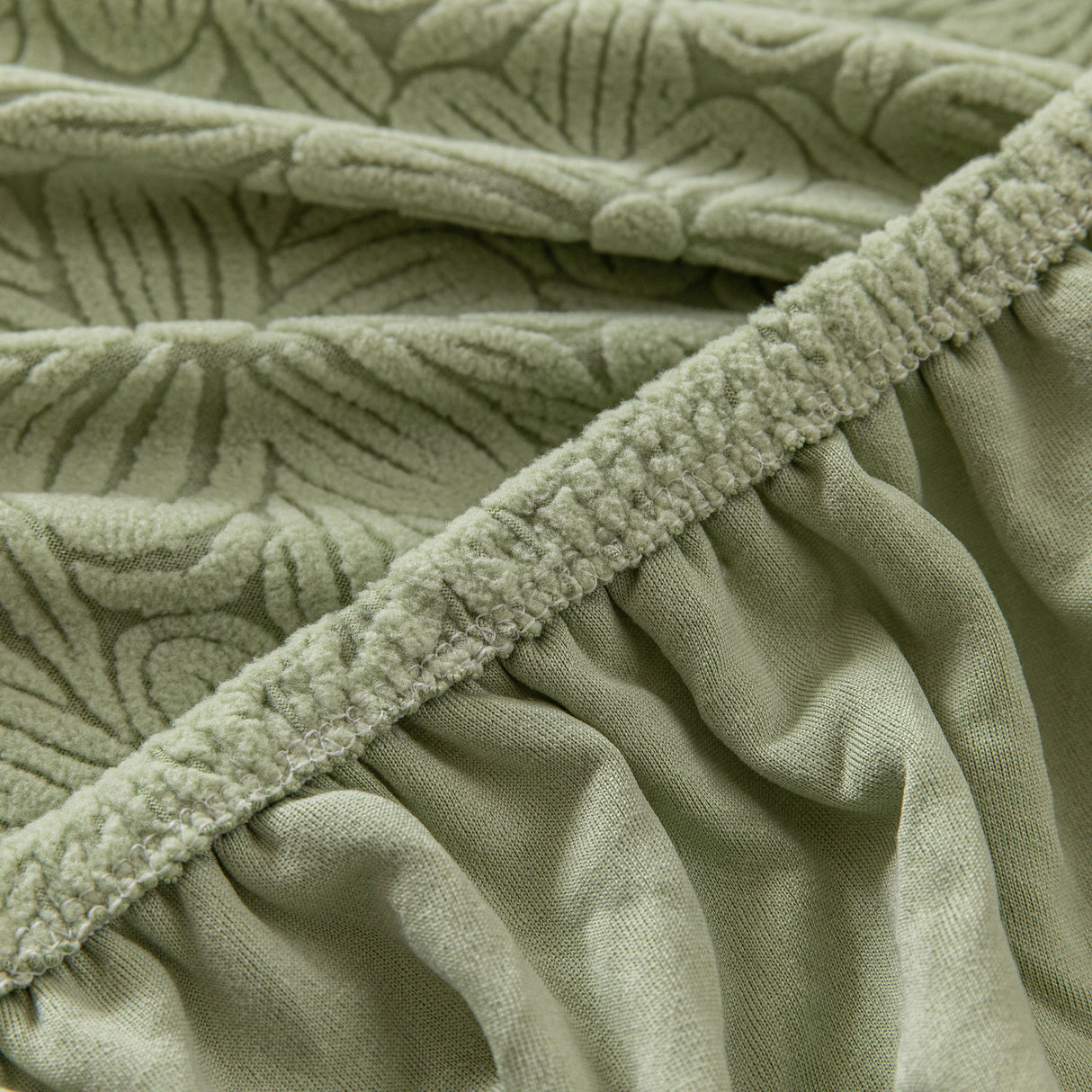 High Elastic Floral Couch Slipcover, Jacquard Stretch Non-Slip Furniture Protector