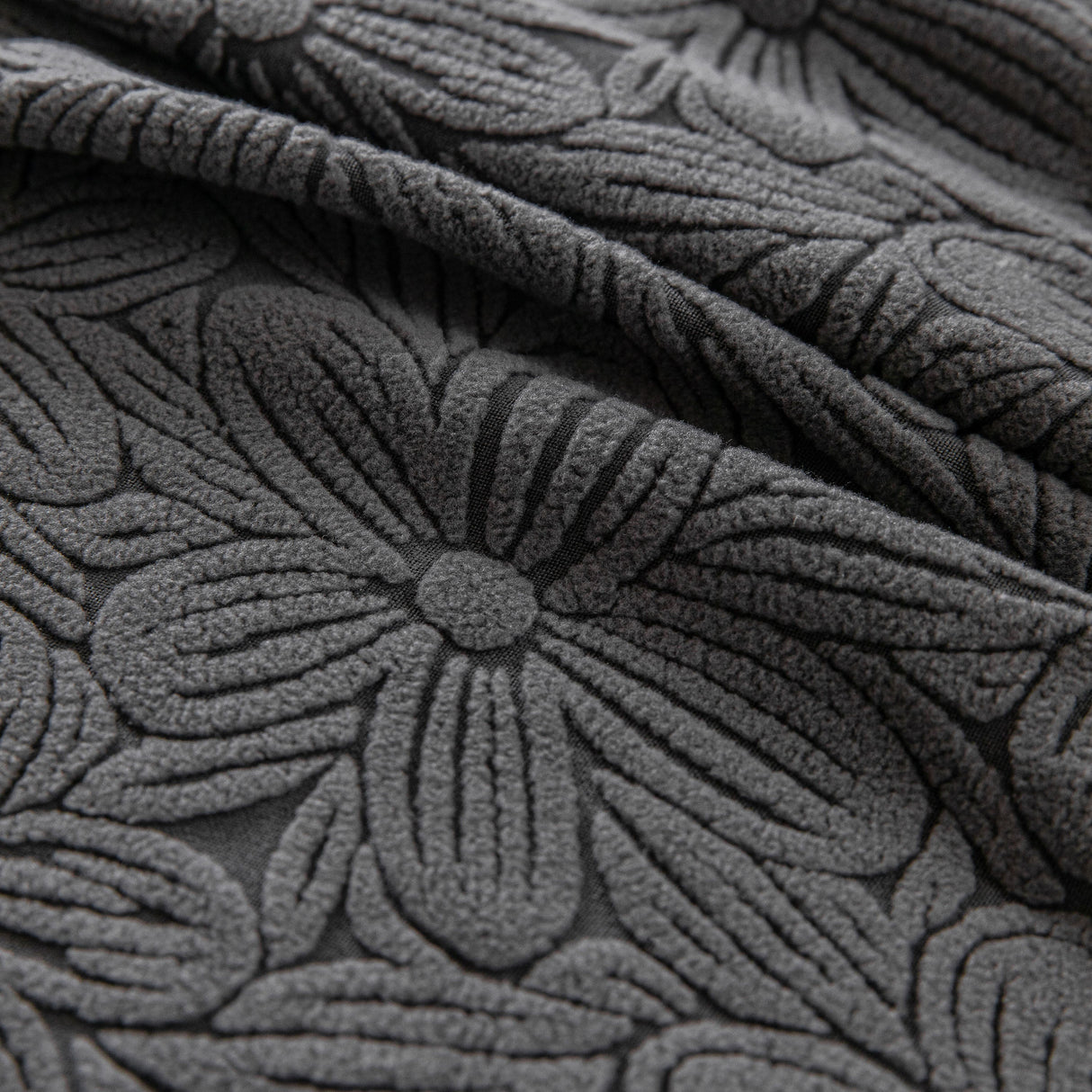 High Elastic Floral Couch Slipcover, Jacquard Stretch Non-Slip Furniture Protector