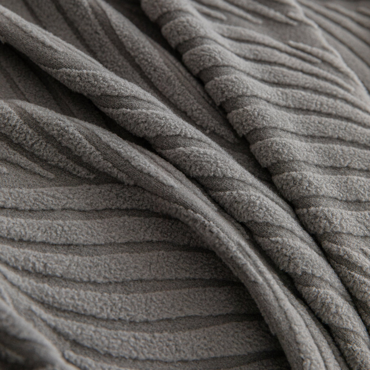 Modern Wavy Jacquard Sofa Slipcover, High Stretch Sofa Cover with 3D Organic Texture