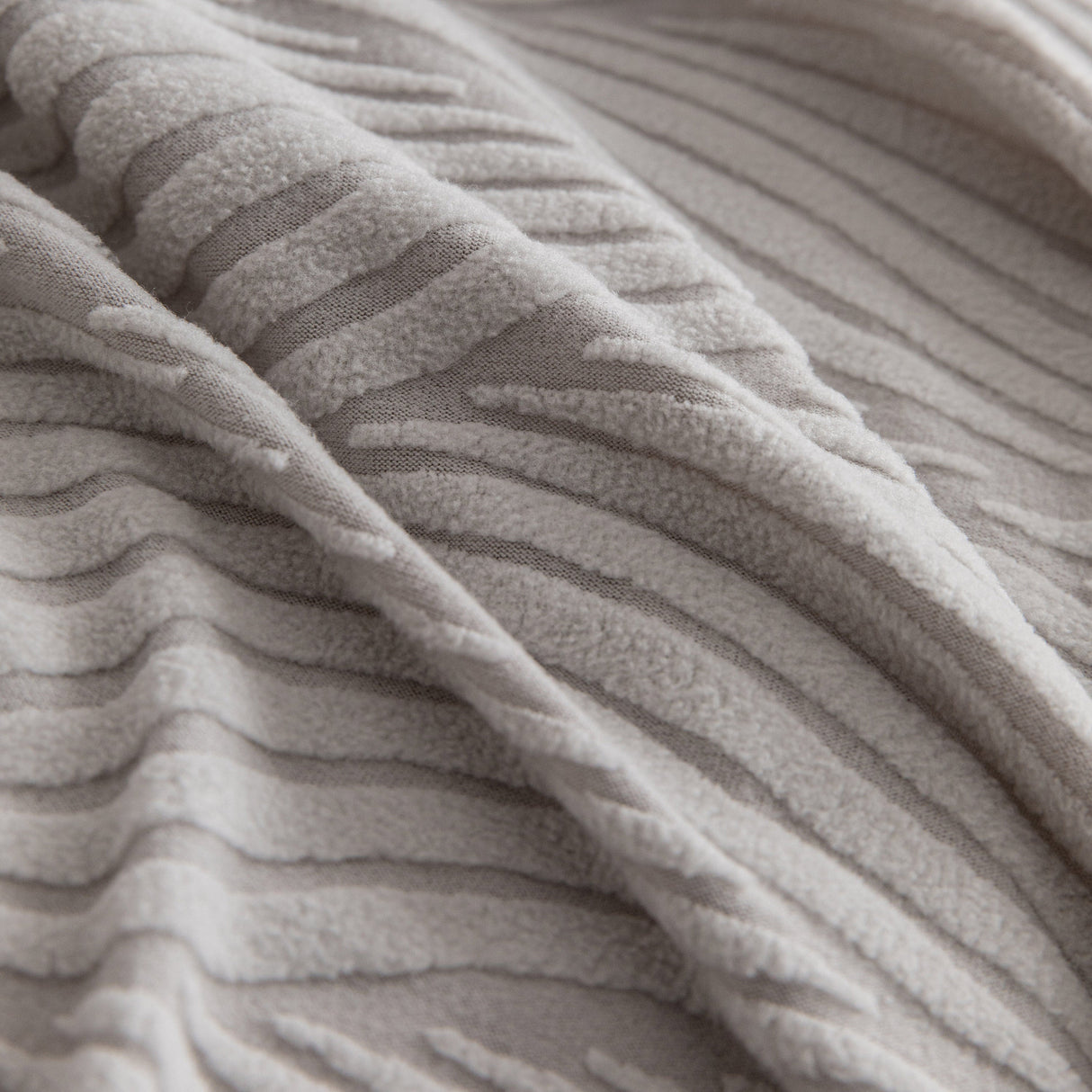 Modern Wavy Jacquard Sofa Slipcover, High Stretch Sofa Cover with 3D Organic Texture