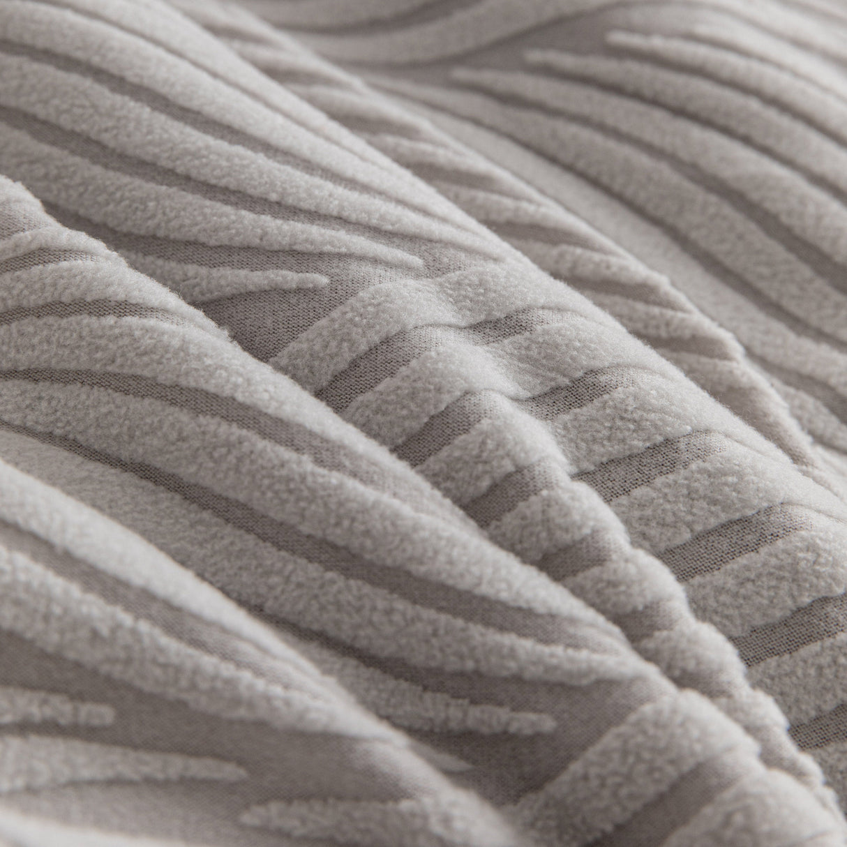 Modern Wavy Jacquard Sofa Slipcover, High Stretch Sofa Cover with 3D Organic Texture