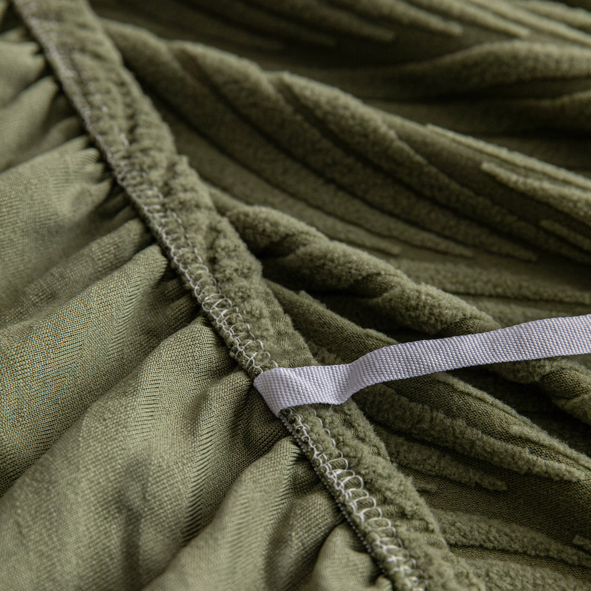 Modern Wavy Jacquard Sofa Slipcover, High Stretch Sofa Cover with 3D Organic Texture