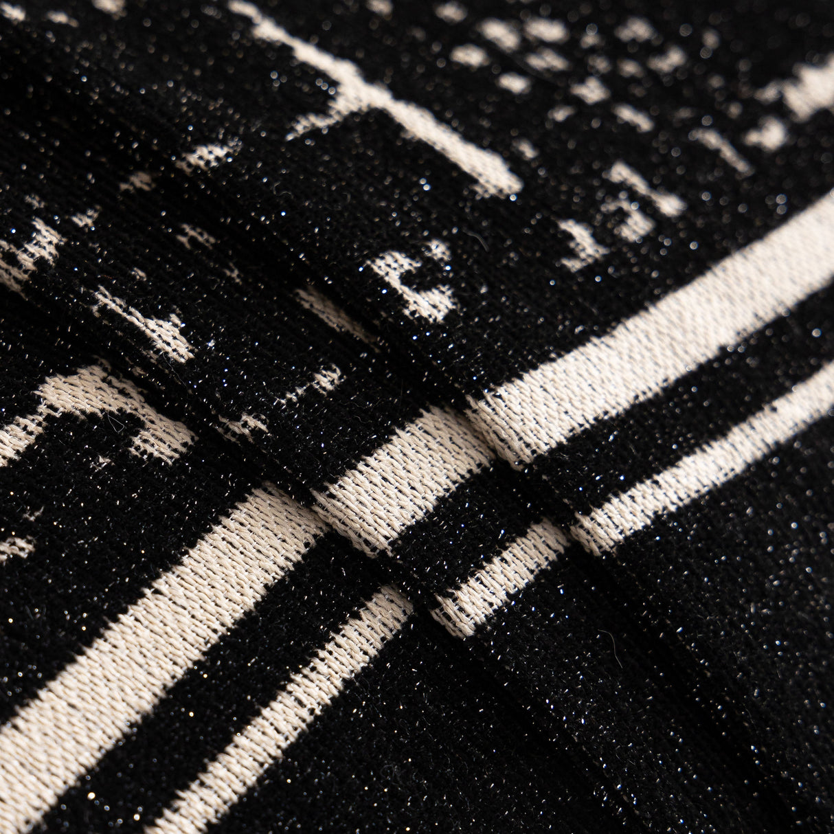 Modern Couch Protector Blanket Woven Chenille Sofa Cover Throw with Artistic Grid