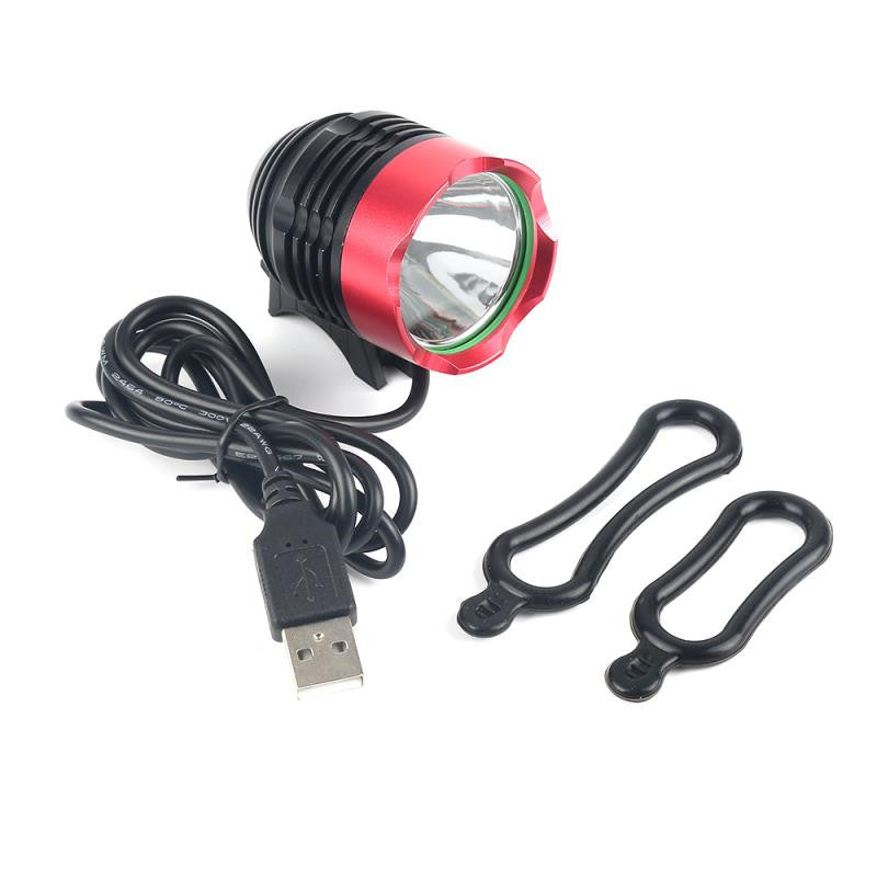 Mountian Bike Front Lamp 1800LM Bicycle Headlight Cycling Headlamp Battery Pack Charger 3 Modes Bike Headlight Waterproof LEDs Bicycle Light Mountain Bike Front Light Headlamp Bike Light