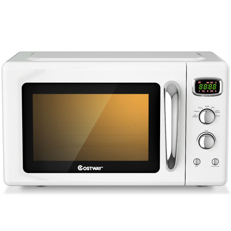0.9 Cu.ft Retro Compact Microwave by DirectDeals