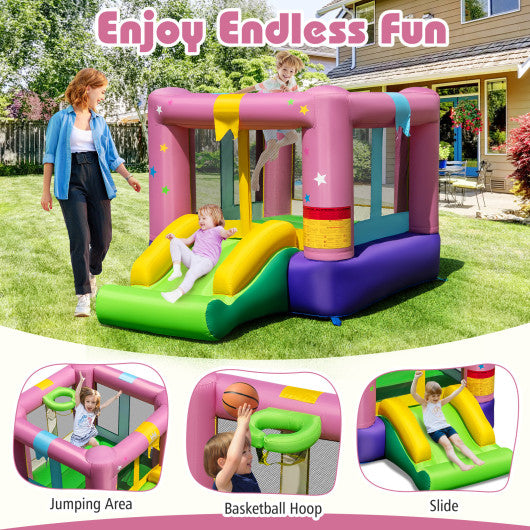 Inflatable Bounce House with Jumping Area for Indoor Outdoor Party