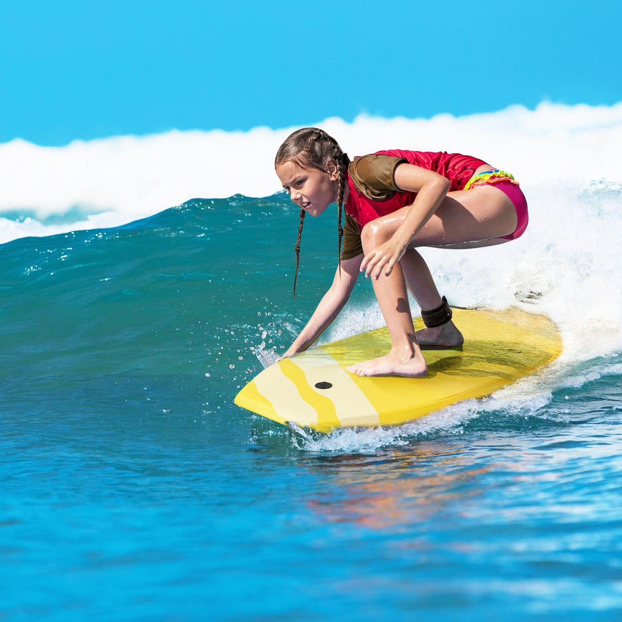 Lightweight Super Surfing Bodyboard with EPS Core Boarding-S