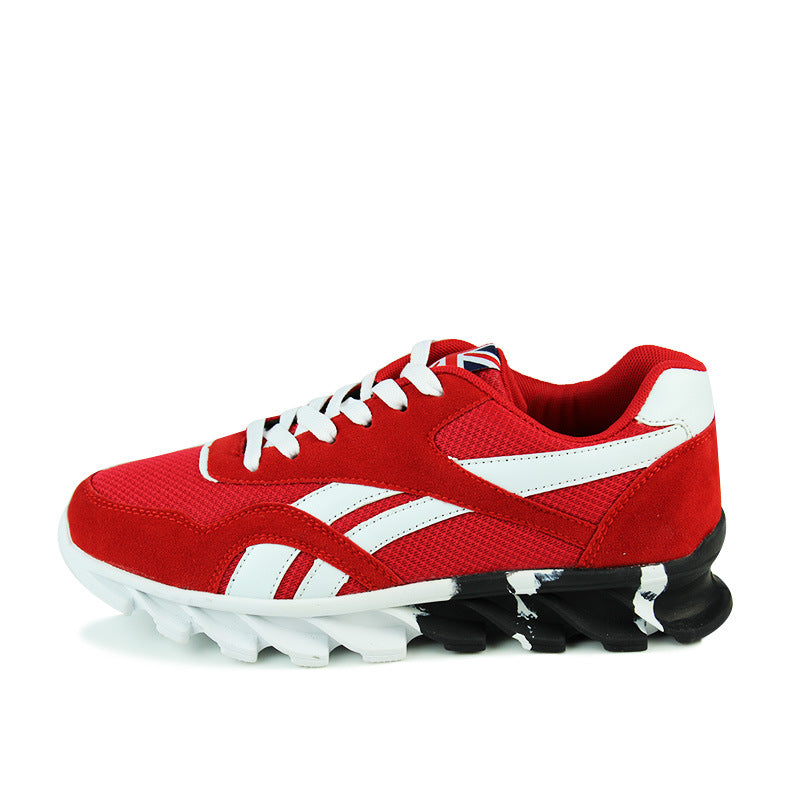 Mens Sport Sneakers Light Breathable Running Shoes Outdoor Comfortable Leisure Lace Up Gym Shoes Fashion High Quality Sneakers Slip On Walking Athletic Sneakers