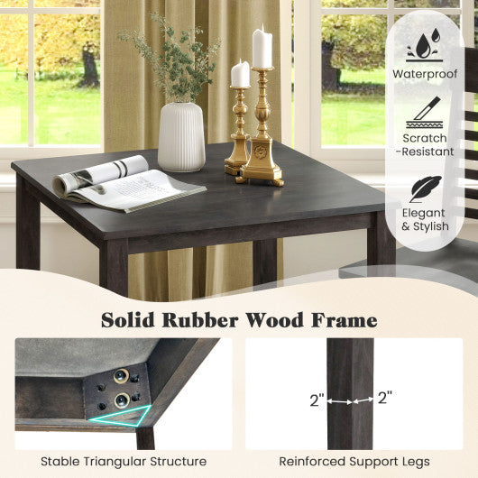 Raised Garden Bed Wooden Elevated Planter Box with Hanging Roof-S