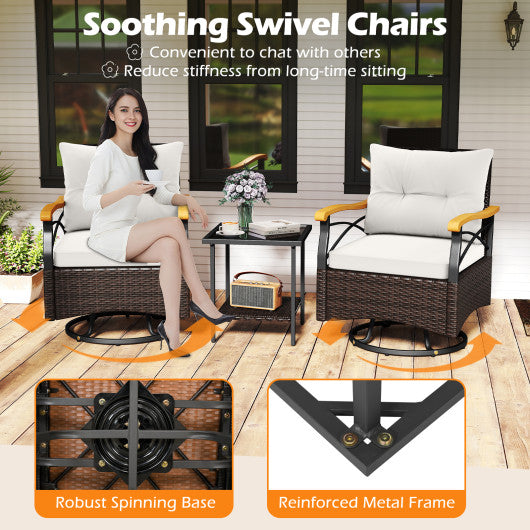 HDPE Outdoor Dining Table for 6 Person with Wood-Like Tabletop and Umbrella Hole-Black