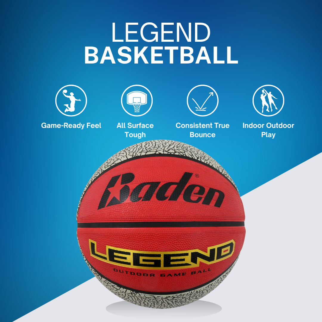 Legend Outdoor Game Rubber Basketball