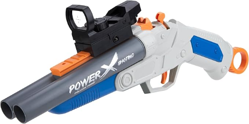 Contixo Double Barrel Foam Dart Blaster - Safe Toy With Shell Ejection