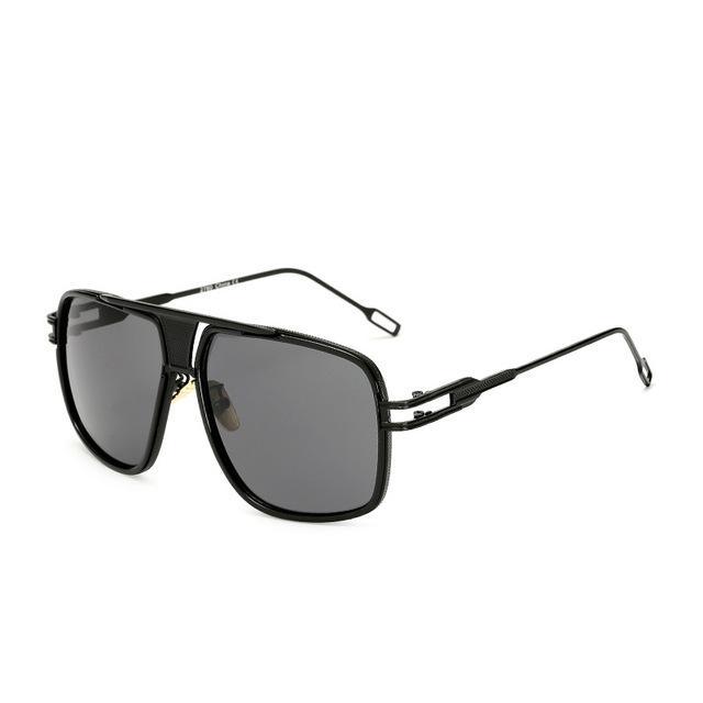 NEW Elegant Luxury Trend Driving Sunglasses Gold Big Frame Oversized Square For Man and Women Sunglasses