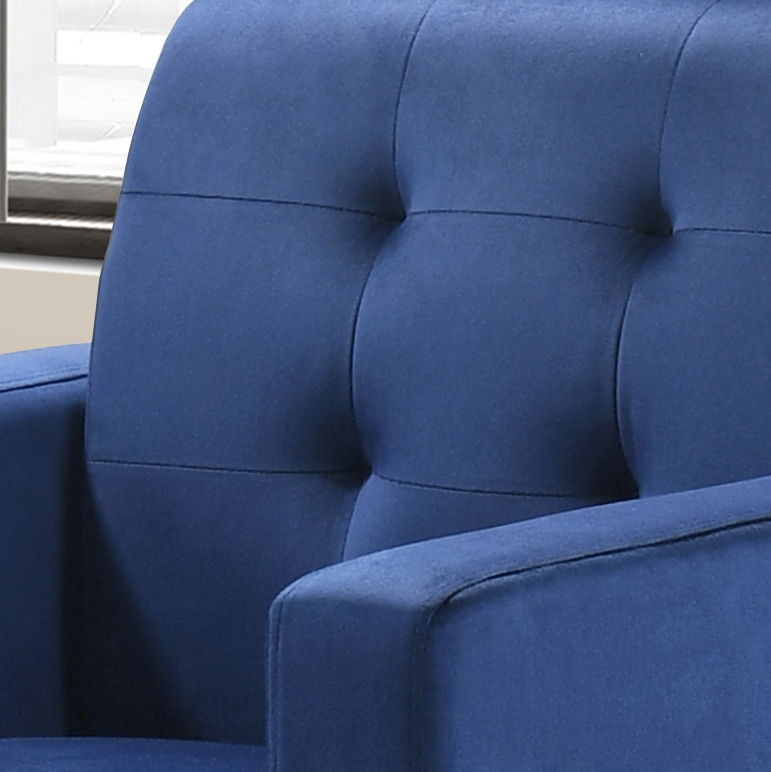 Hale - Velvet Accent Armchair With Tufting by Couch.com
