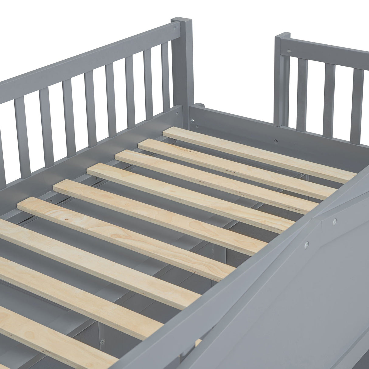 Loft Stylish Bed With Ladder And Wardrobe by Couch.com