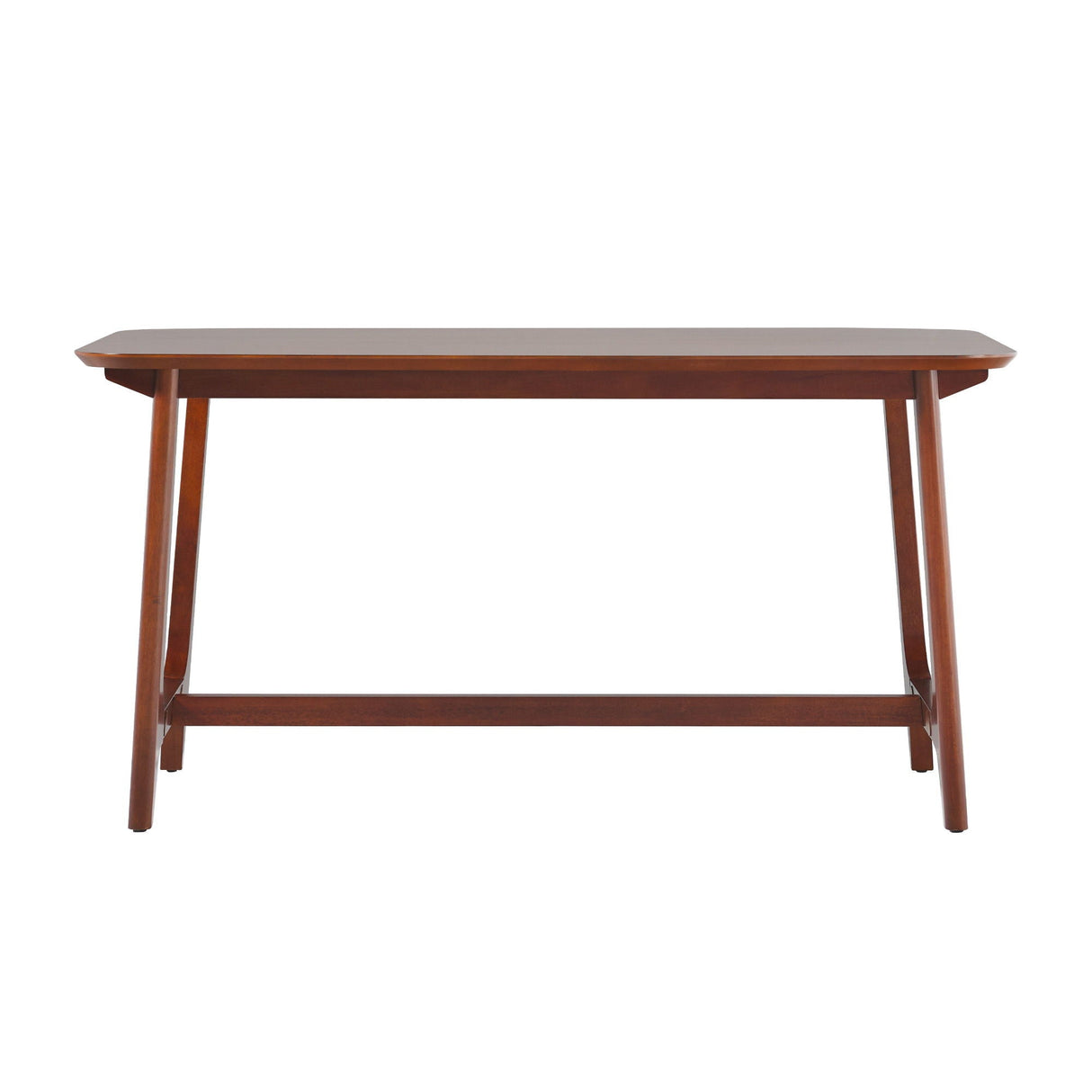 Mid-Century Modern Dining Table With Trestle Base by Couch.com