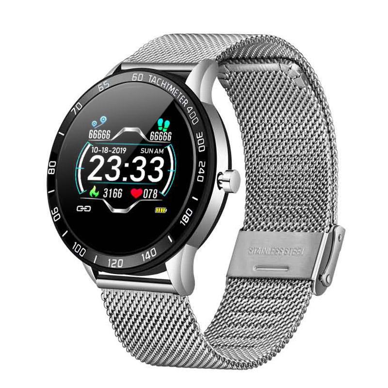 Modern Luxury New Smart Watch For Men and Women LED Color Screen And With Heart Rate Blood Pressure Tracker With Multi-Function Mode Sport Smartwatch fitness Tracker