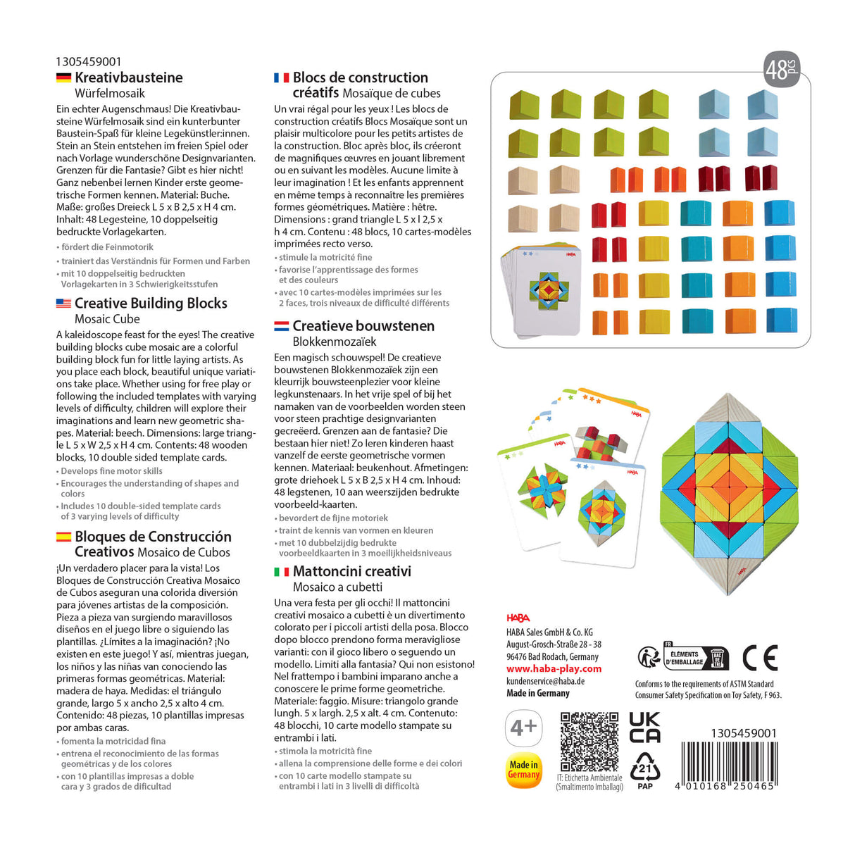 Mosaic 3D Wooden Arranging Game