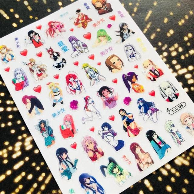3D Nail Art Stickers Decal Template Nail Tool Decorations Nail Slider Metallic Nail Art Stickers Set Love Metal Nail Studs Decals for Women Nail Decorations Accessories Metal Curve Stripe Lines Design Letter Nail Sticker Decoration
