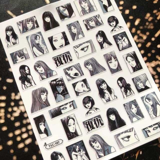 3D Nail Art Stickers Decal Template Nail Tool Decorations Nail Slider Metallic Nail Art Stickers Set Love Metal Nail Studs Decals for Women Nail Decorations Accessories Metal Curve Stripe Lines Design Letter Nail Sticker Decoration