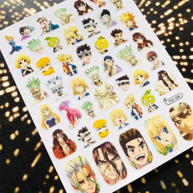 3D Nail Art Stickers Decal Template Nail Tool Decorations Nail Slider Metallic Nail Art Stickers Set Love Metal Nail Studs Decals for Women Nail Decorations Accessories Metal Curve Stripe Lines Design Letter Nail Sticker Decoration