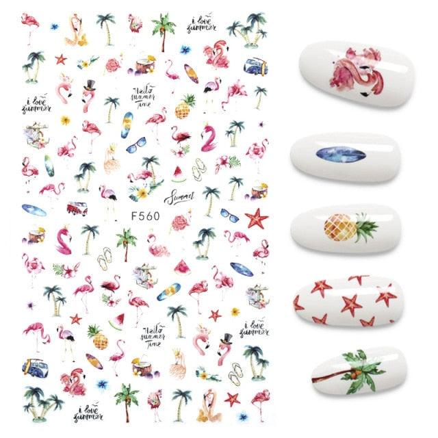 3D Nail Stickers Leaves Butterfly Panda Love Heart Design Stickers For Nails Manicure Foil Nail Art Decor Girls Manicure Decoration Nail Art Supplies 3D Self-Adhesive Nail Decals Designer Nail Stickers for Acrylic Nails