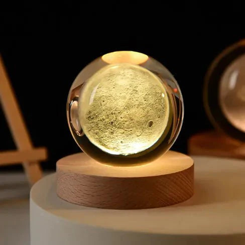 3D Night Crystal Ball