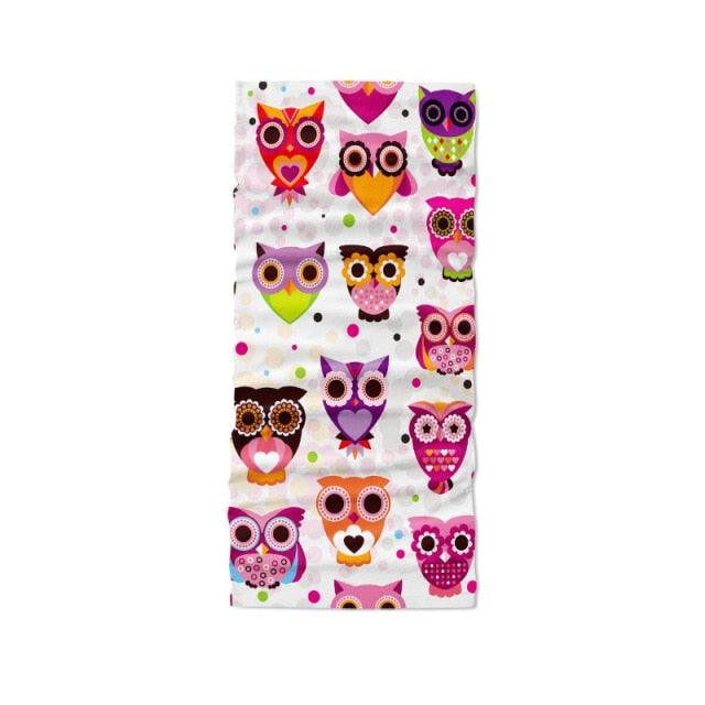 3D Printed Mini Pattern Headscarf Fashion Women Summer Neck Gaiter Cute Cartoon Animal Tubular Hijab Scarf Face Seamless Bandana Printed Oil Painting Art Neck Scarf Women Soft Face Bandana Sunflower Night Hijab Scarf Face Mask