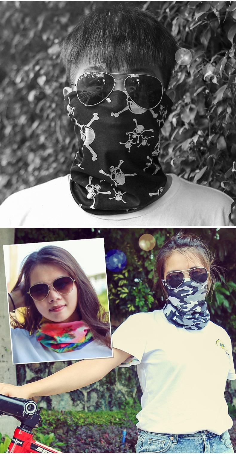 3D Printed Mini Pattern Headscarf Fashion Women Summer Neck Gaiter Cute Cartoon Animal Tubular Hijab Scarf Face Seamless Bandana Printed Oil Painting Art Neck Scarf Women Soft Face Bandana Sunflower Night Hijab Scarf Face Mask