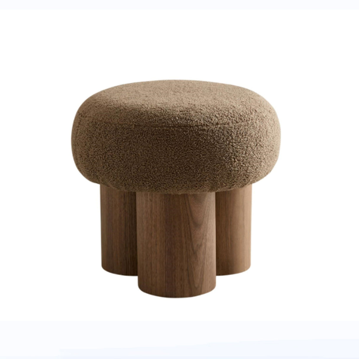 Versatile Mushroom Stool With Cushion by Couch.com
