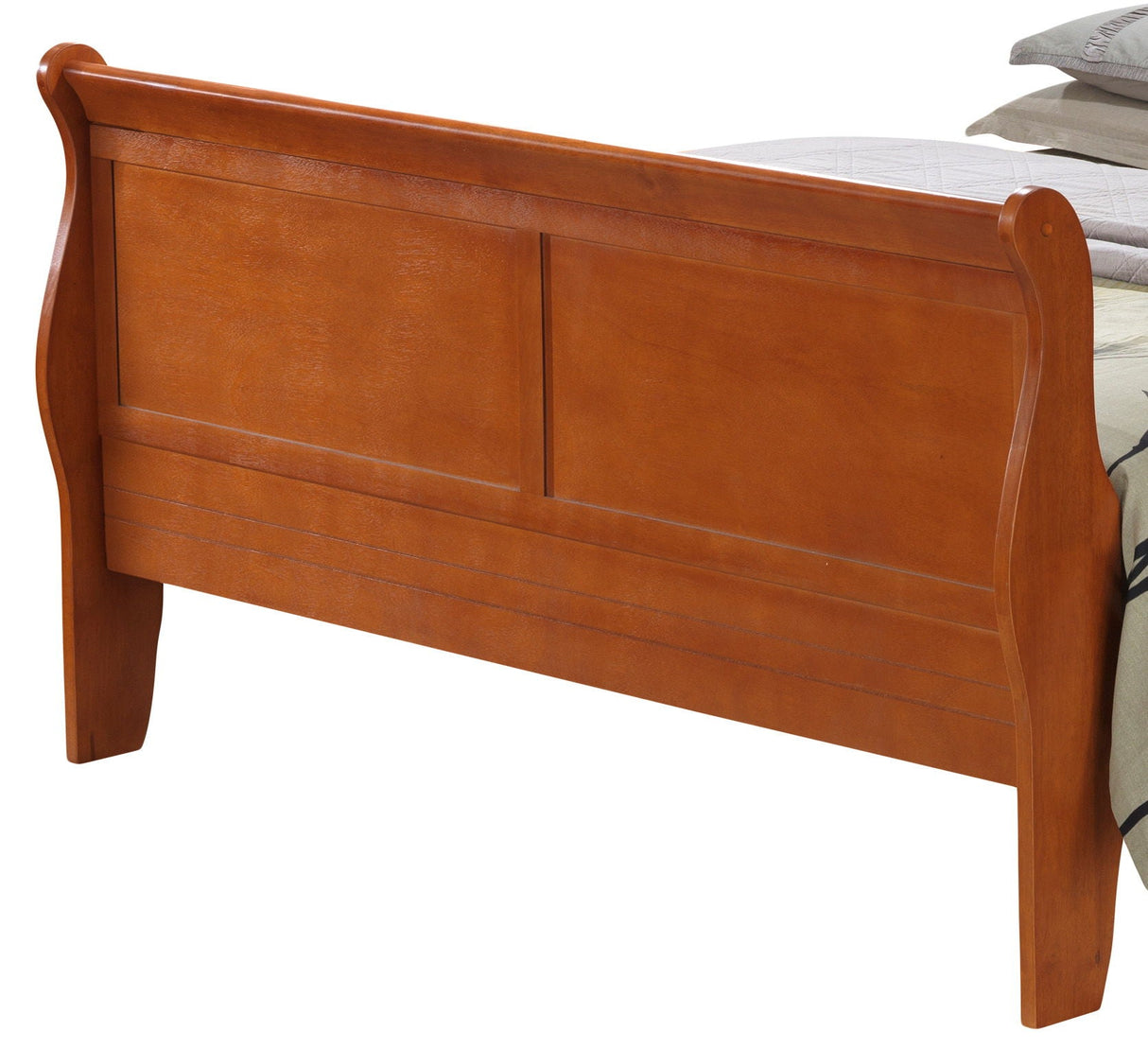 Panel Sleigh Bed by Couch.com