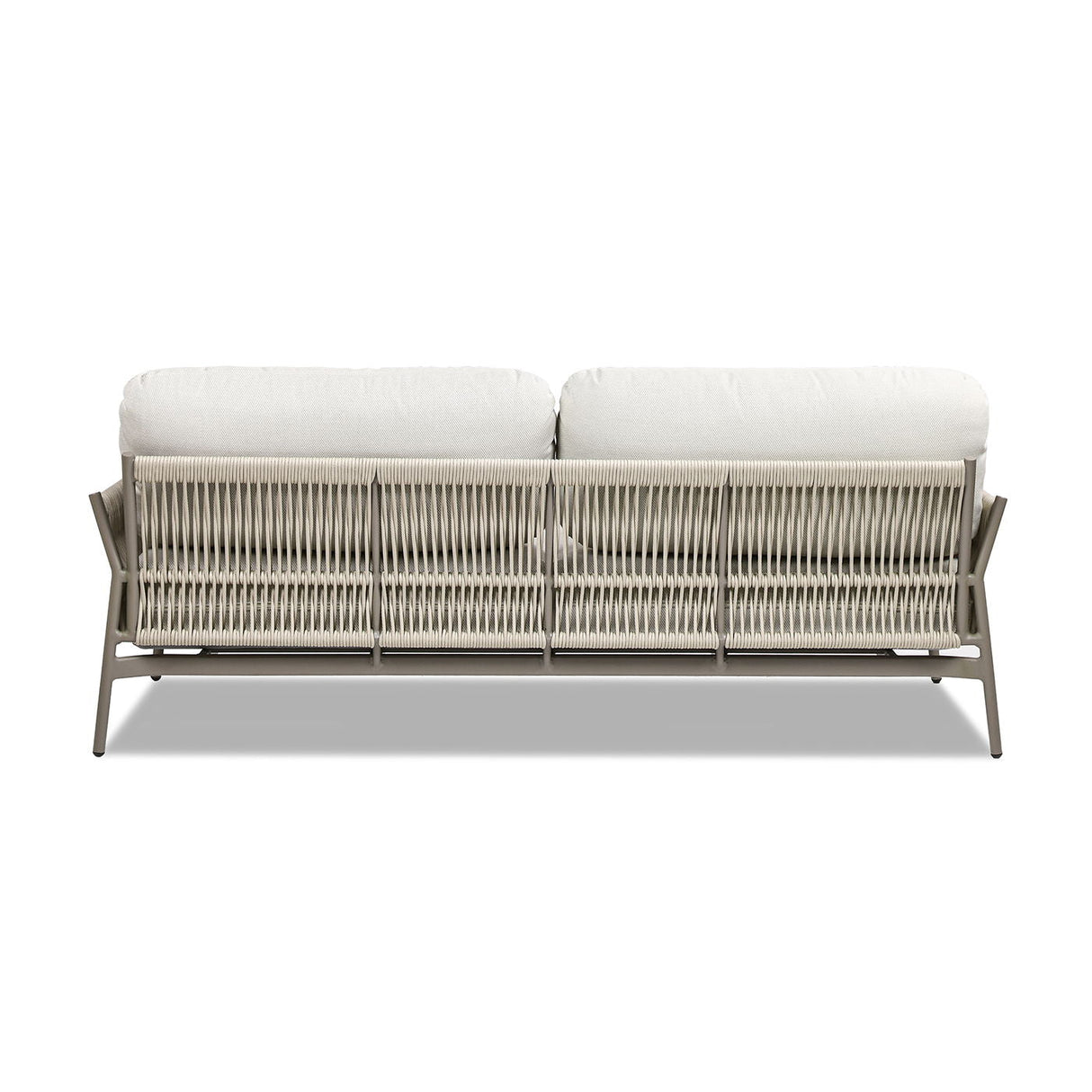 Jasper - Upholstered Patio Deep Seating Sofa - Wheat Beige by Couch.com