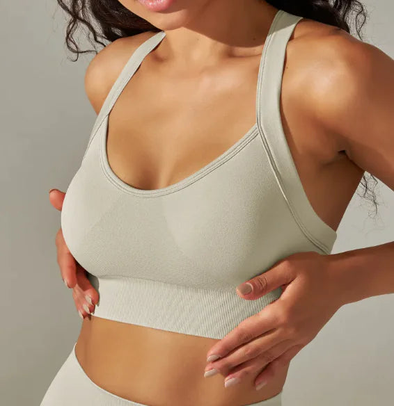 Seamless Yoga Bra Vest