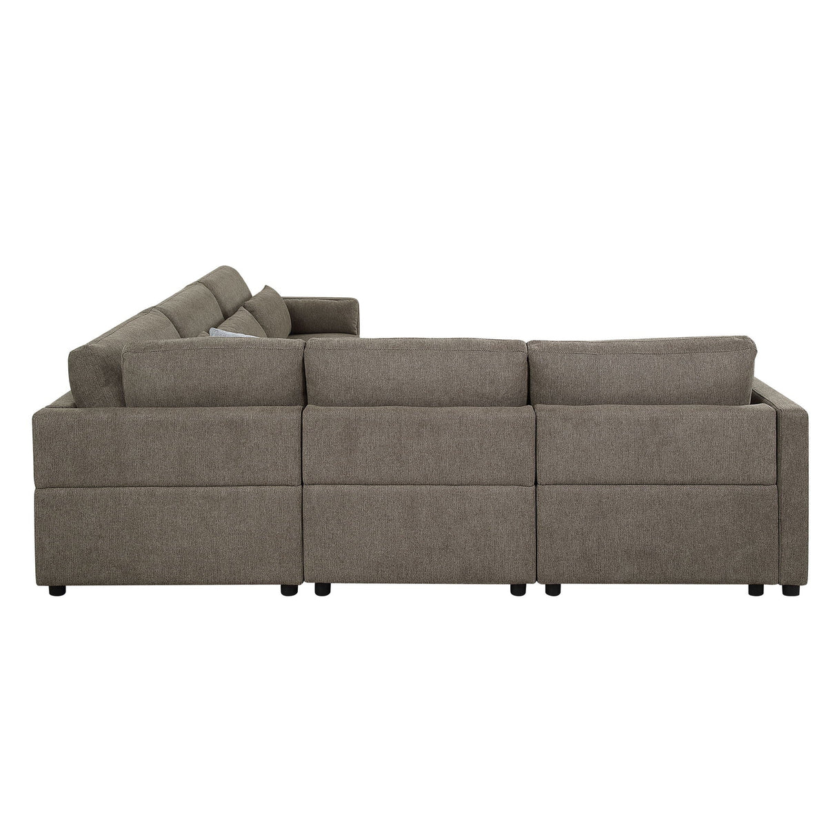 Rylie - Modular Sectional Sofa With Toss Pillows by Couch.com