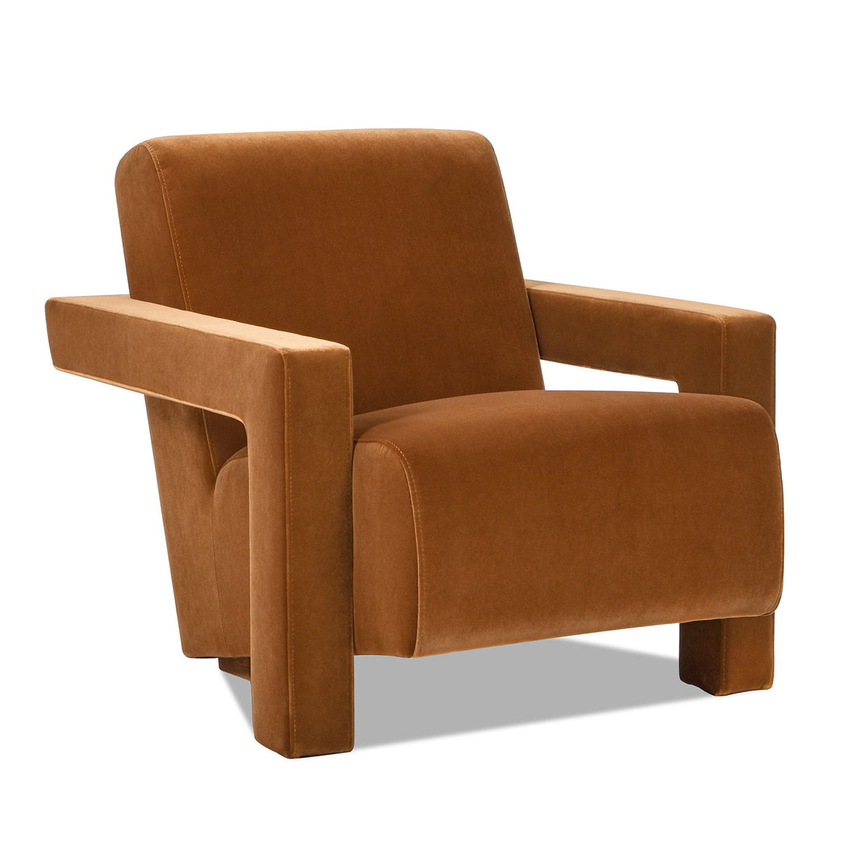 Ethan - Fully Upholstered Accent Arm Chair by Couch.com