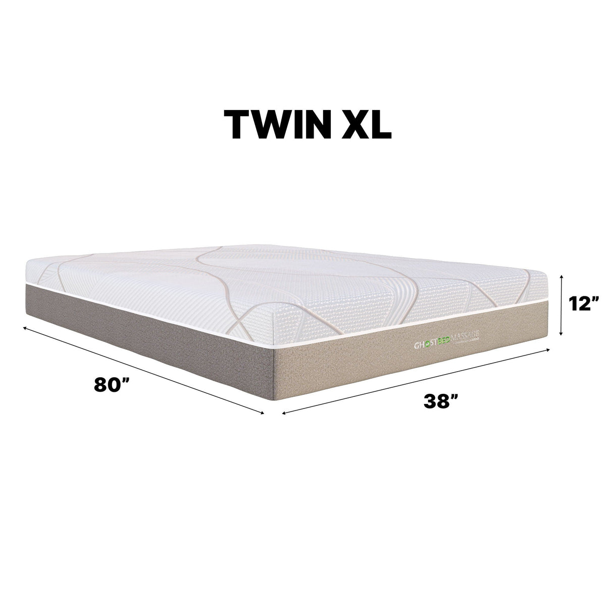 12" Profile Massage Mattress