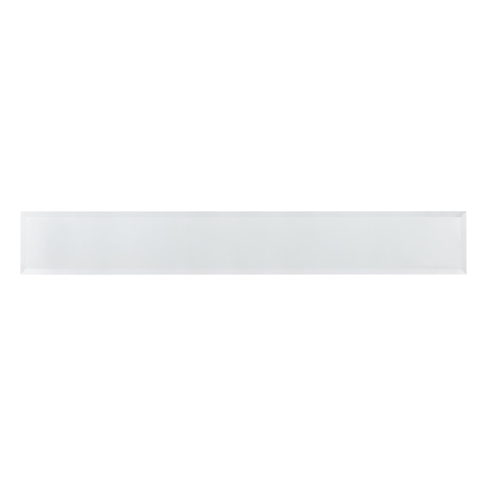 56" Silver and Gunmetal Mirrored Glass Console Table