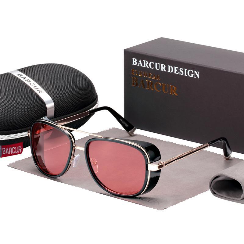 Tortoise Sunglasses Steampunk Luxury Modern Futurystic Sunglasses For Woman and Men Mirrored Brown Gradient Sunglasses FASHION Design With UV400 Protection