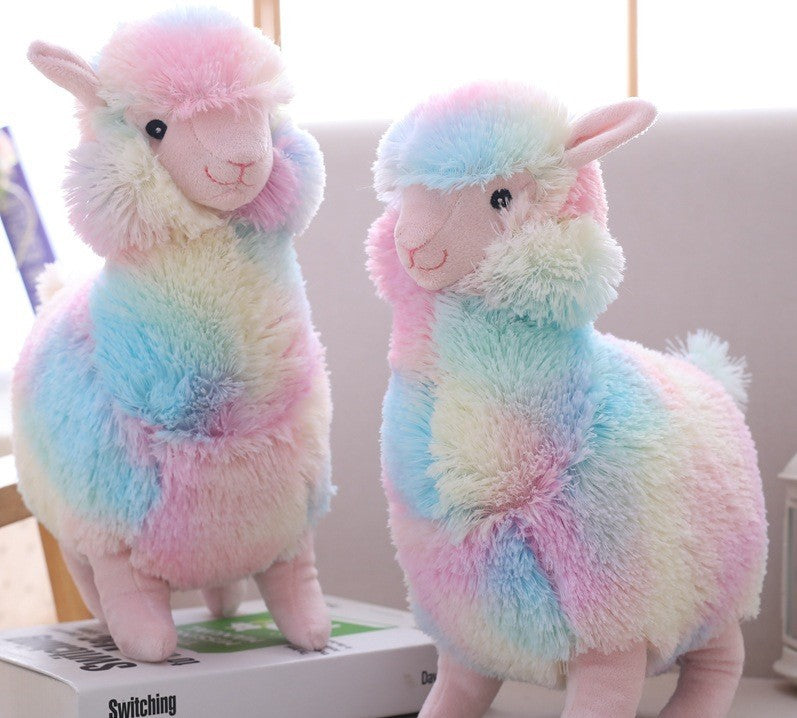 30cm Rainbow Alpaca