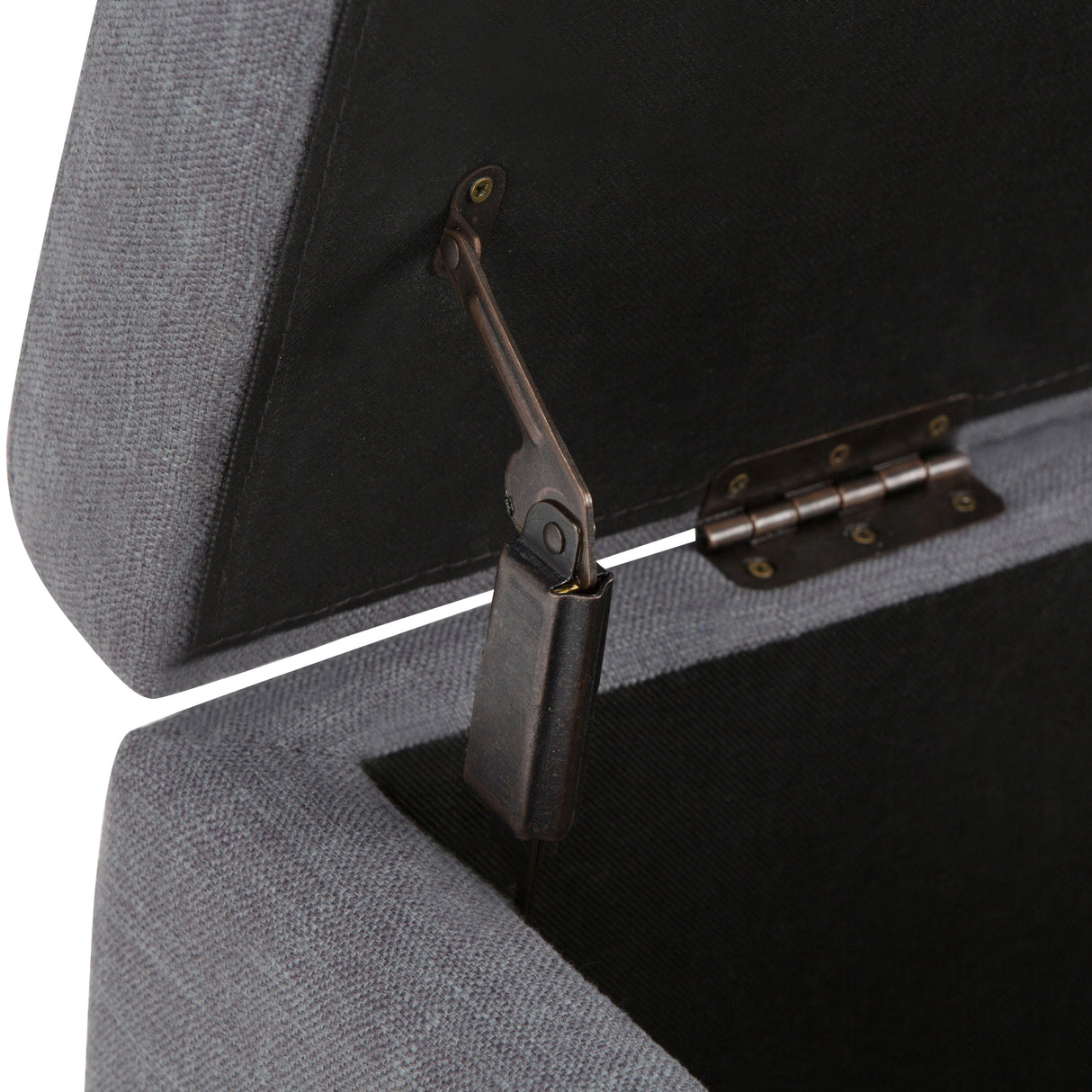 Hamilton - Upholstered Storage Ottoman by Couch.com