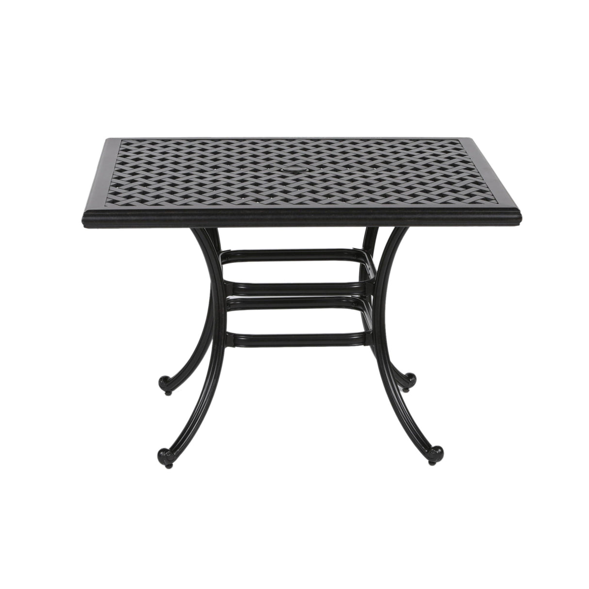 44" Square Dining Table - Dark Lava Bronze by Couch.com