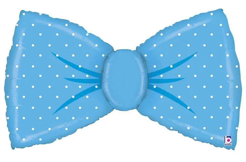 42" Baby Blue Bowtie - Betallic