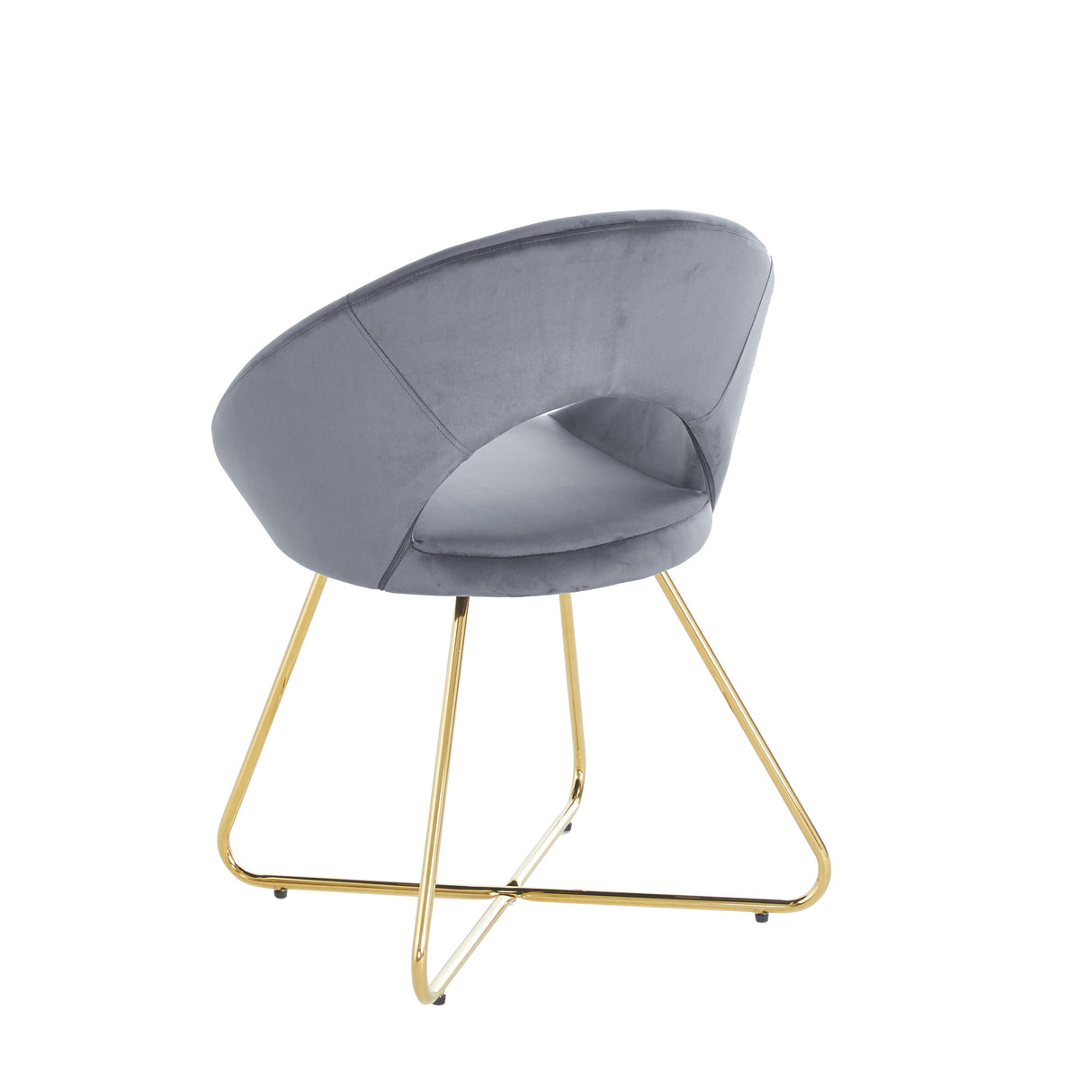 Modern Accent Velvet Lounge Chair by Couch.com