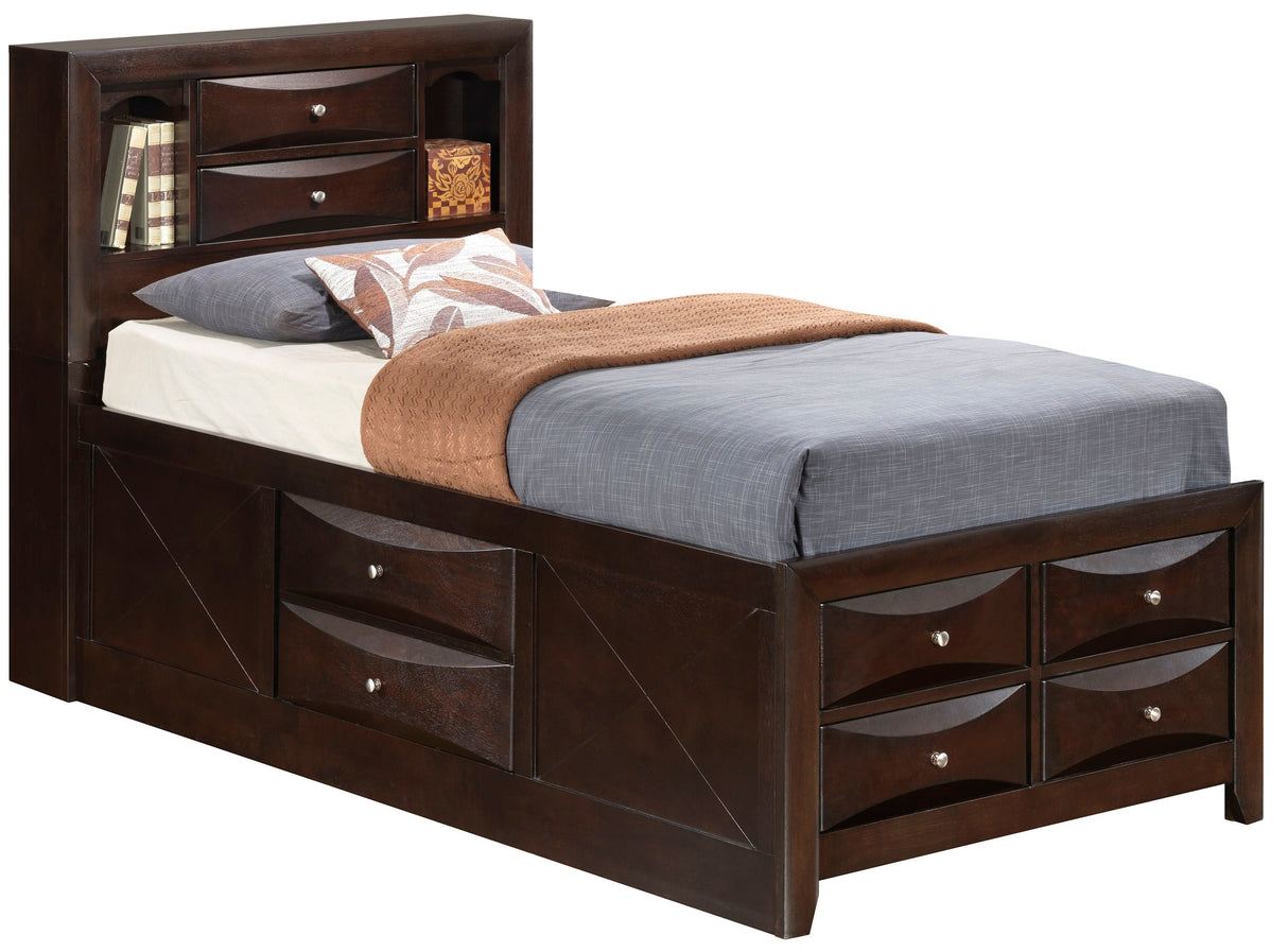 Marilla - Storage Bed With Bookcase Headboard by Couch.com