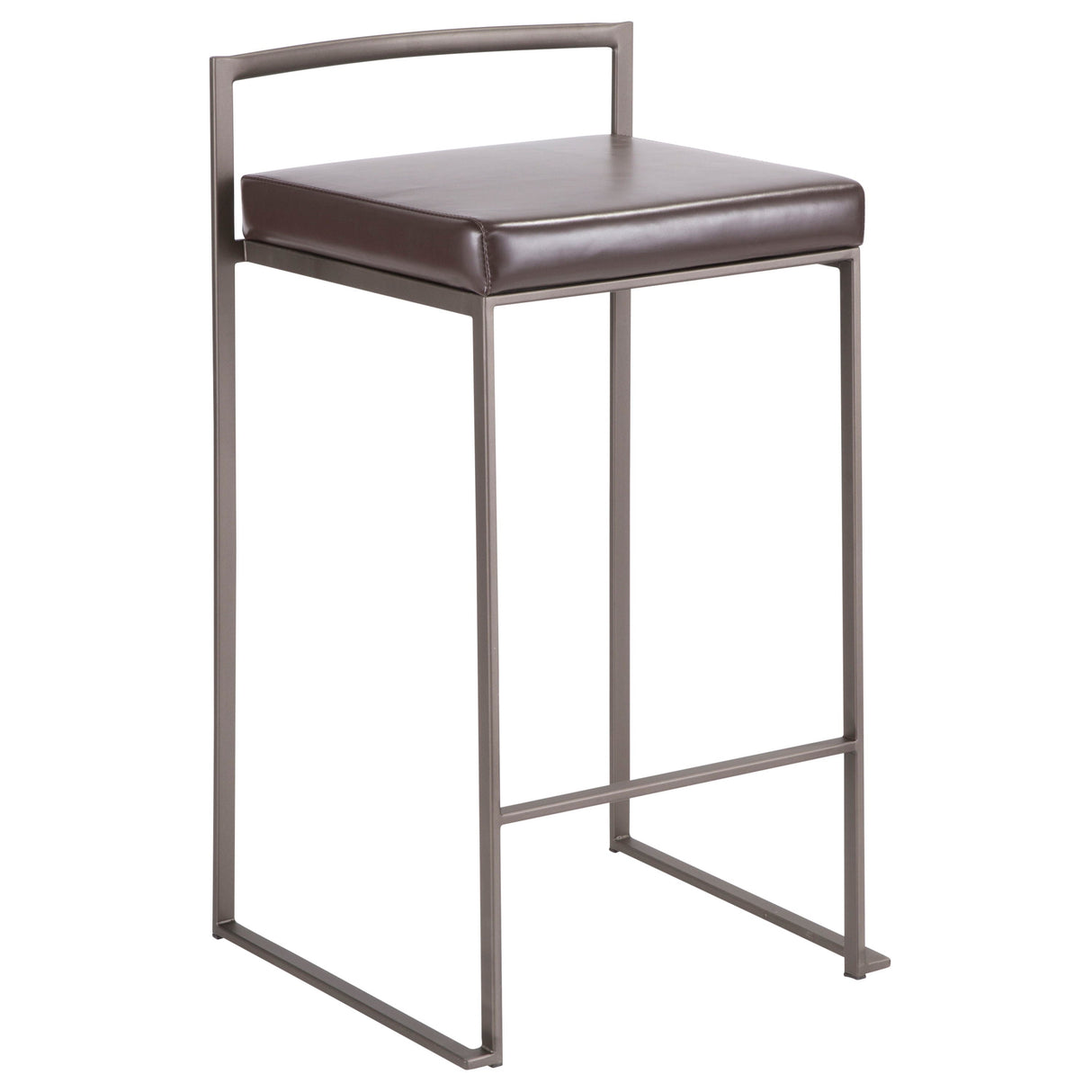 Fuji - Industrial Stackable Counter Stool Elegant Design by Couch.com