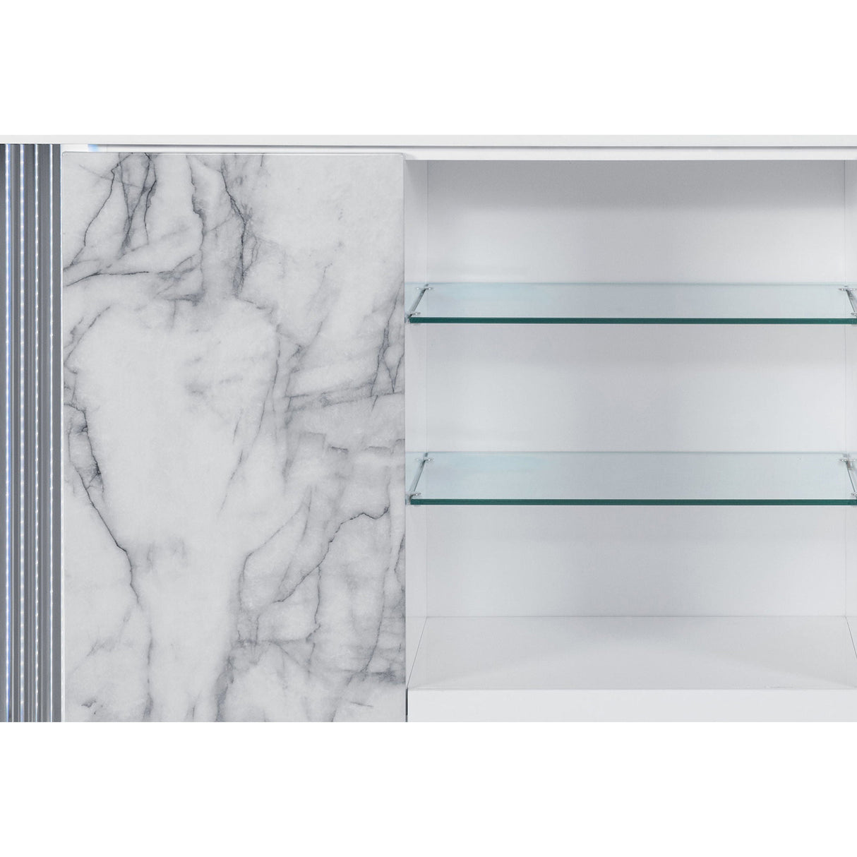 Moon - Marble Buffet - White by Couch.com